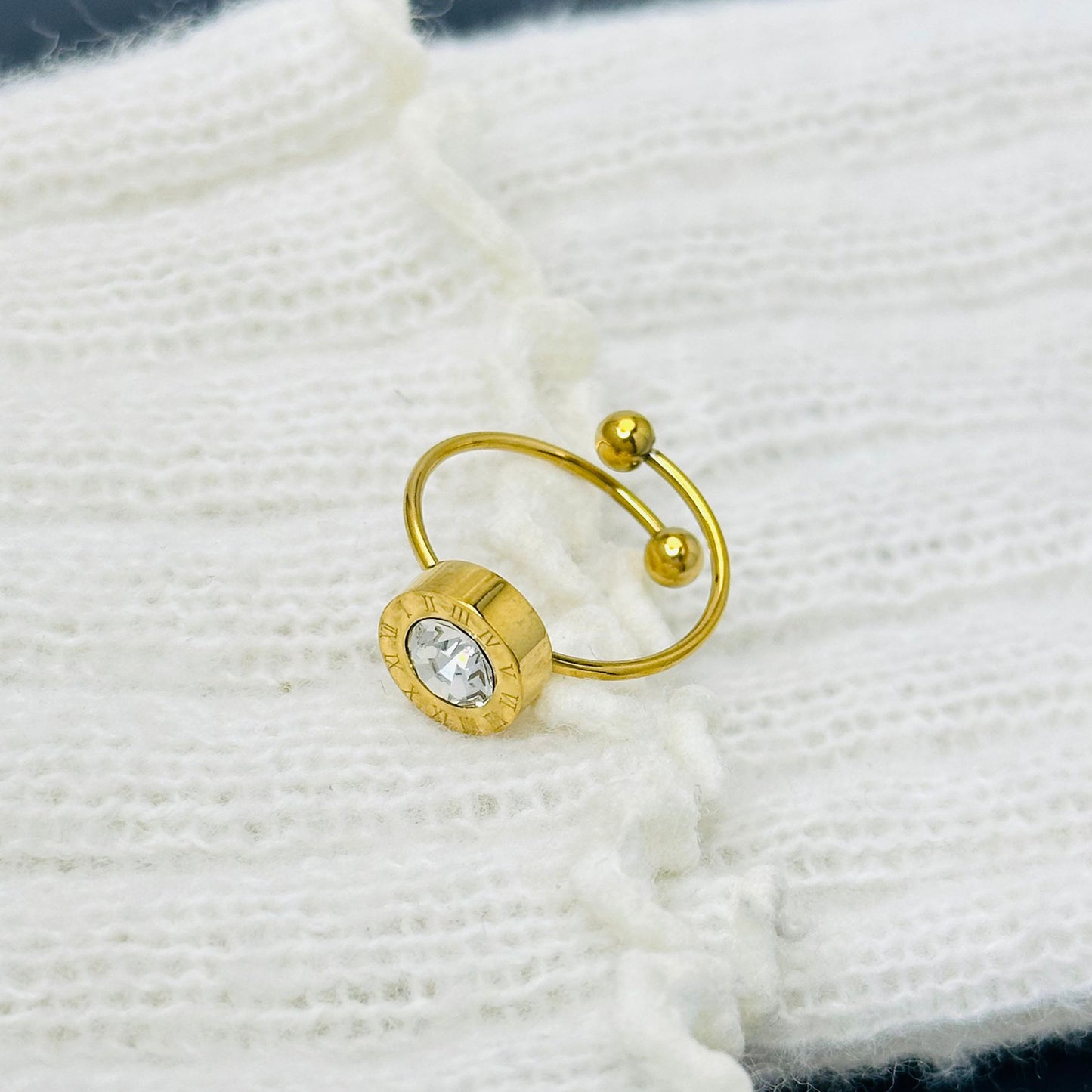 Statement Ring | SR103 | White