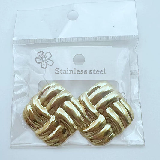 Statement Earring | STE095 | Gold