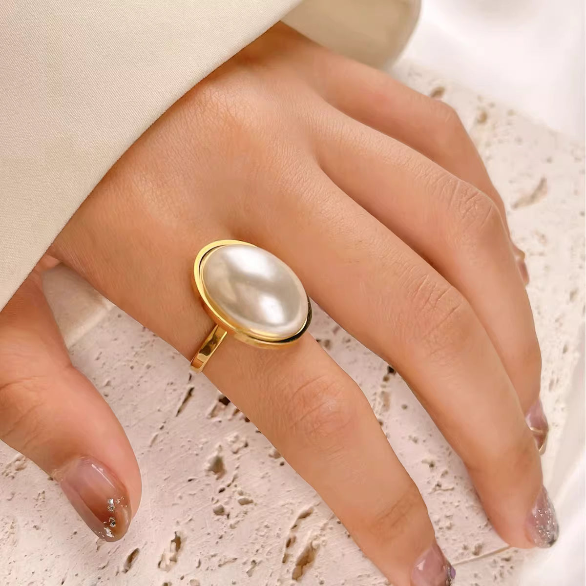 Statement Ring | SR243 | Gold