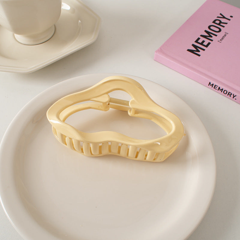 Hair Claw Clip | HCC16 | Milk Yellow