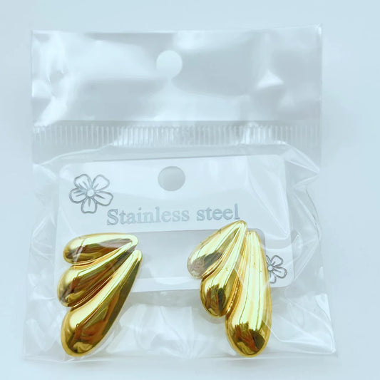 Statement Earring | STE092 | Gold