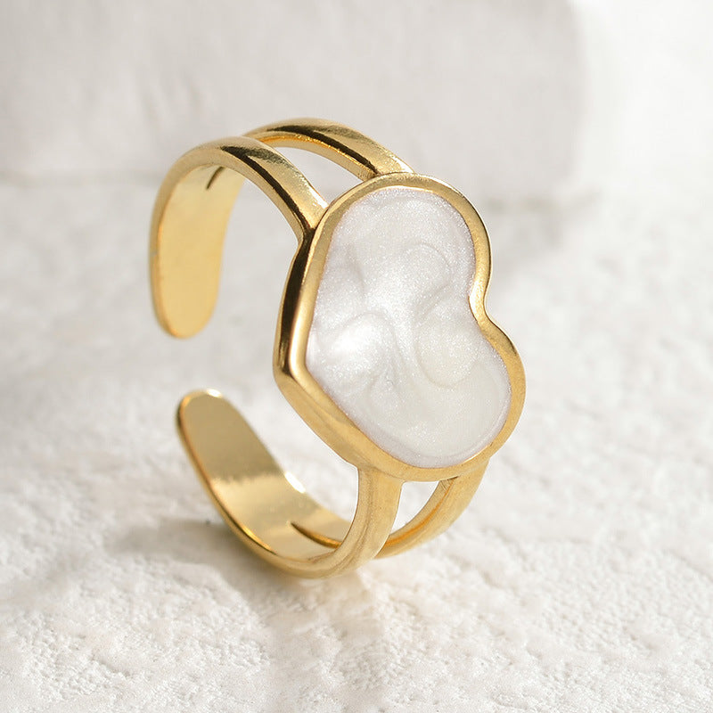 Oil Drip Ring | SR112 | White Heart