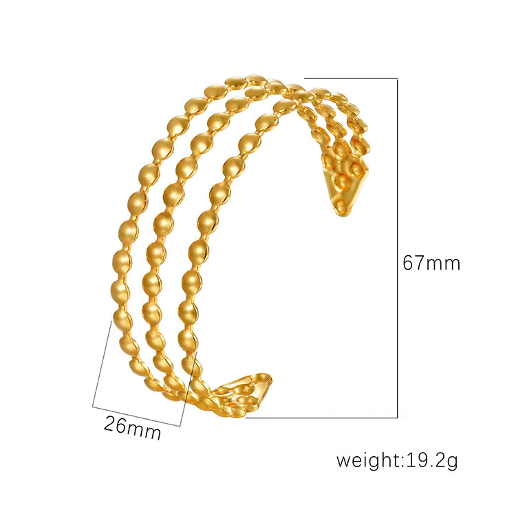 Cuff Bracelet | CB029 | Oria Bead