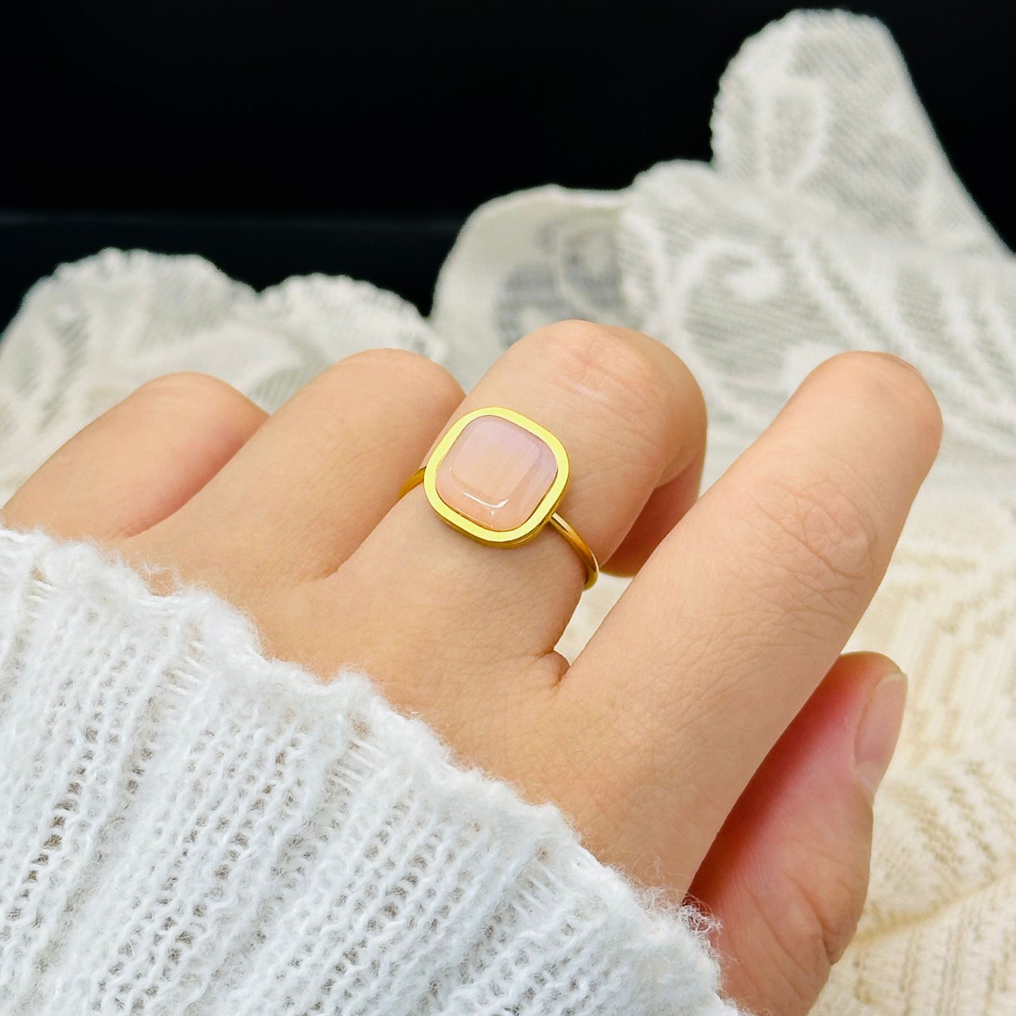 Statement Ring | SR101 | White