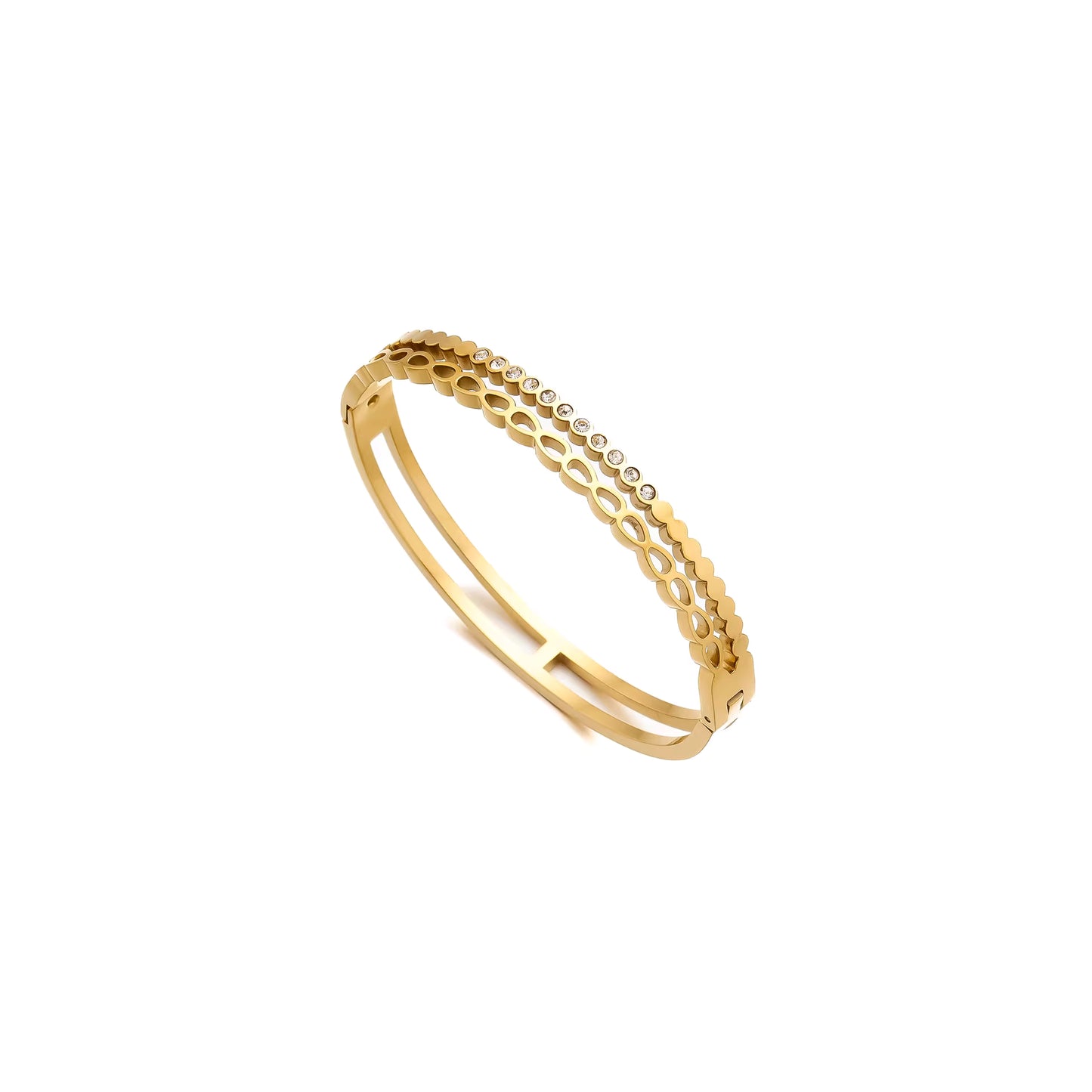 Bangle Bracelet | BB78 | Gold