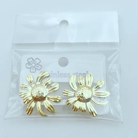 Statement Earring | STE077 | Gold