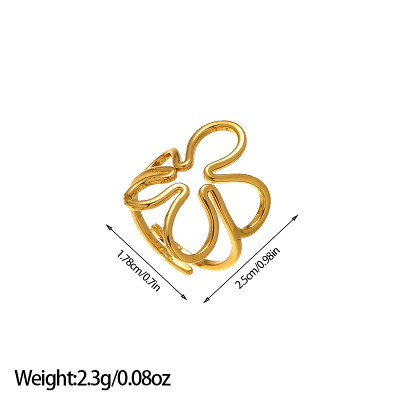 Statement Ring | SR335 | Gold