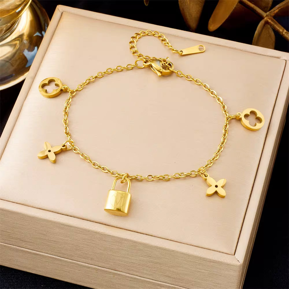 Chain Bracelet | SSCB084 | Presbyopia Lock