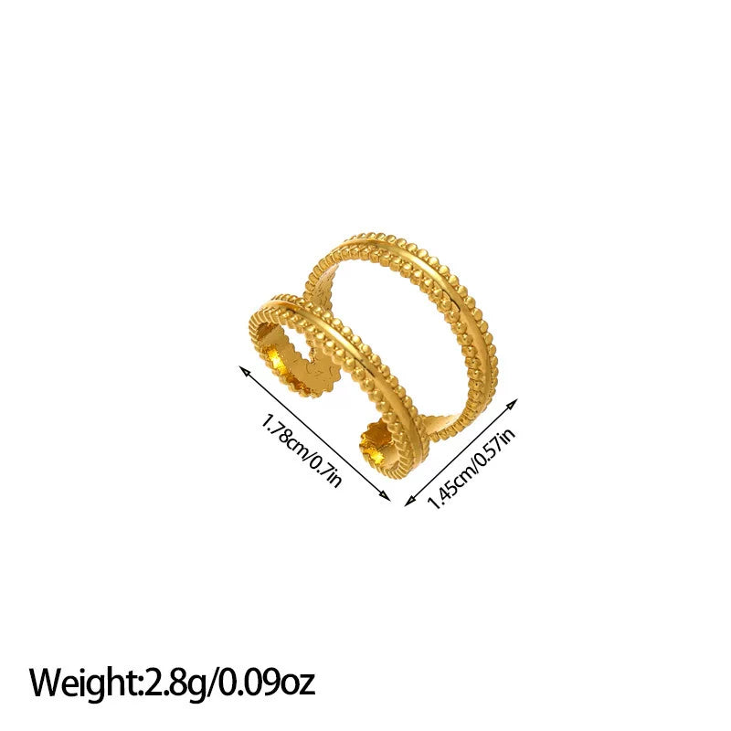Statement Ring | SR343 | Gold
