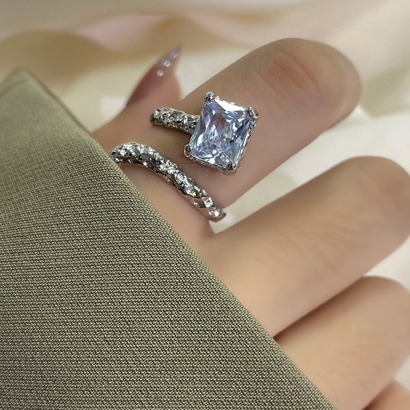 Zircon Ring | SR275 | Silver