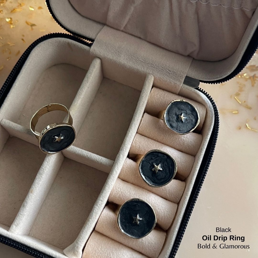 Oil Drip Ring | SR010 | Black