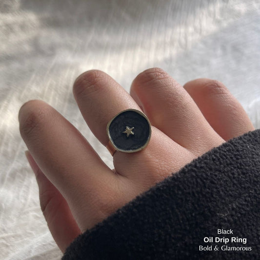 Oil Drip Ring | SR010 | Black