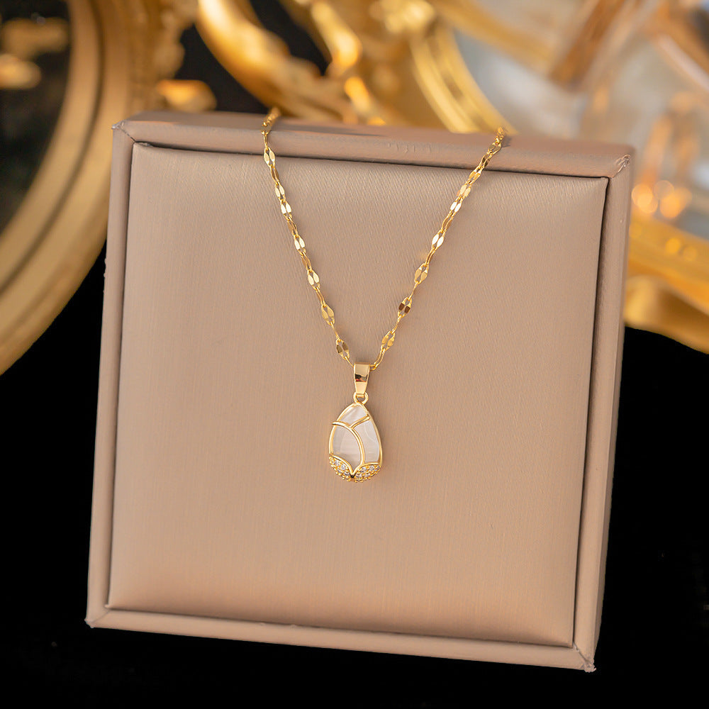 Necklace | SN157 | Opal Tulip