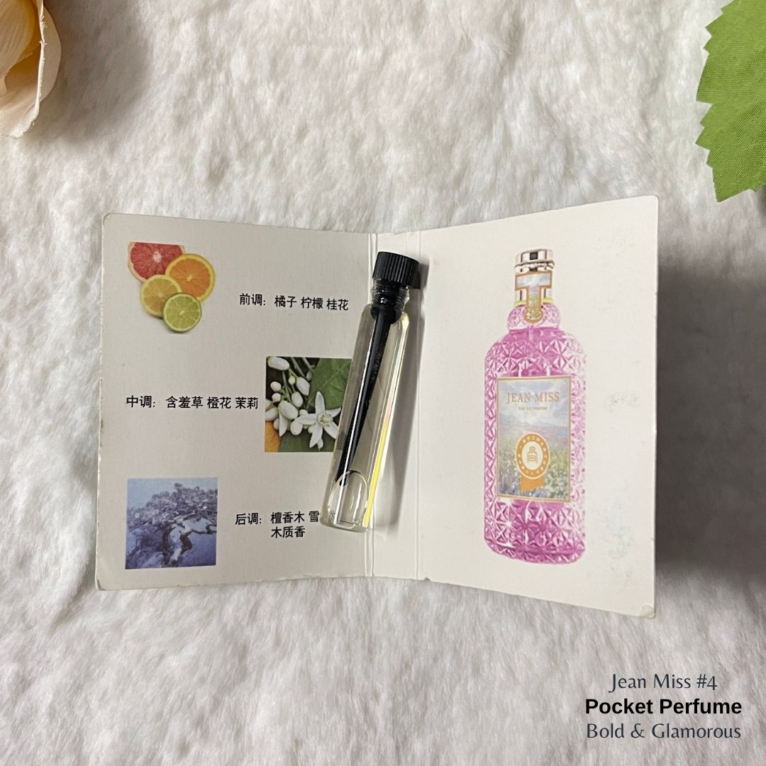 Pocket Perfume | Jean Miss #4