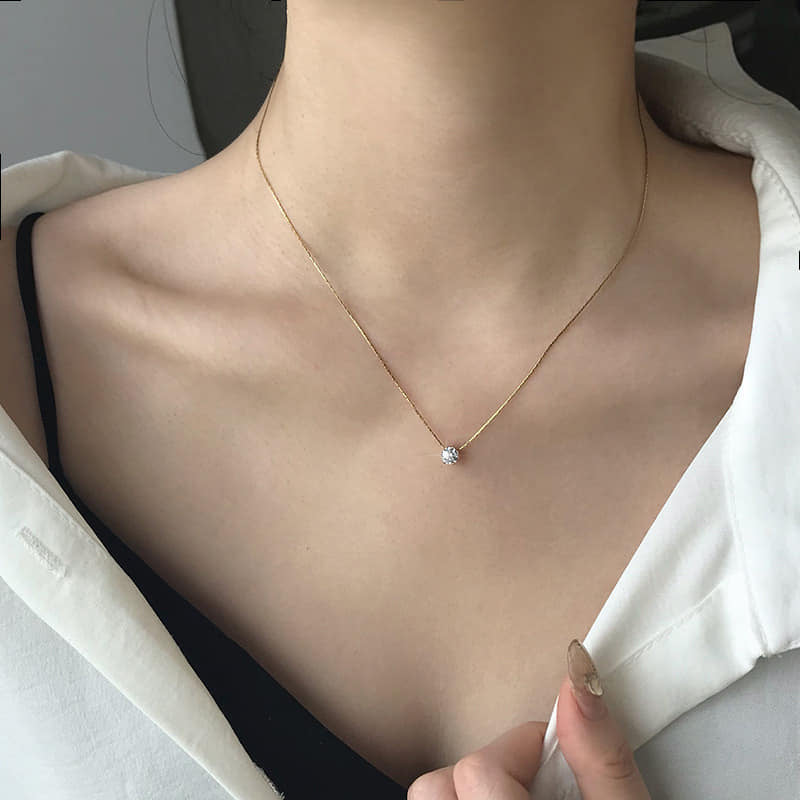 Necklace | SN106 | Simple Stone II