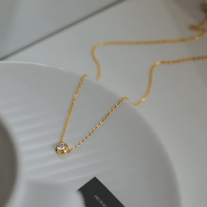 Necklace | SN105 | Simple Stone I