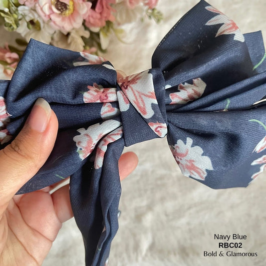 Ribbon Clip | RBC02 | Navy Blue
