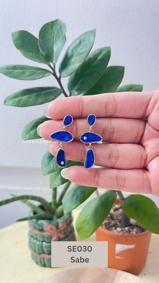 Irregular Asymmetric Earring | SE030 | Sabe
