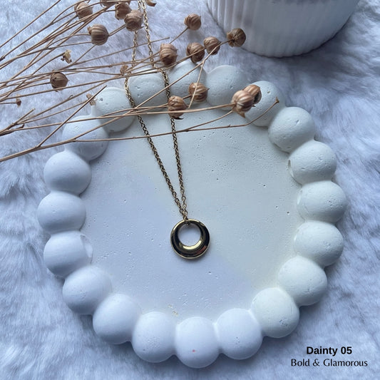 Necklace | SN052 | Dainty 05 | Gold