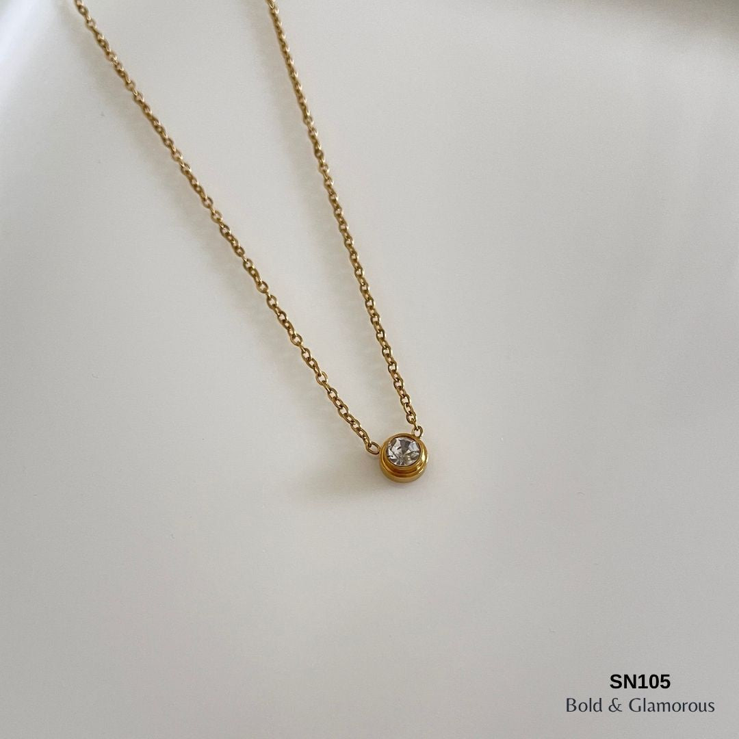 Necklace | SN105 | Simple Stone I