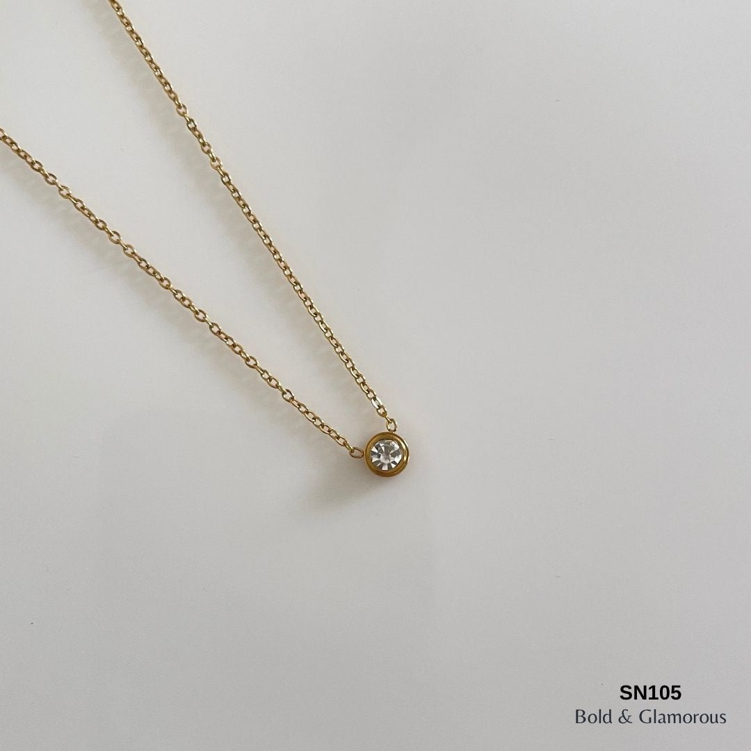 Necklace | SN105 | Simple Stone I