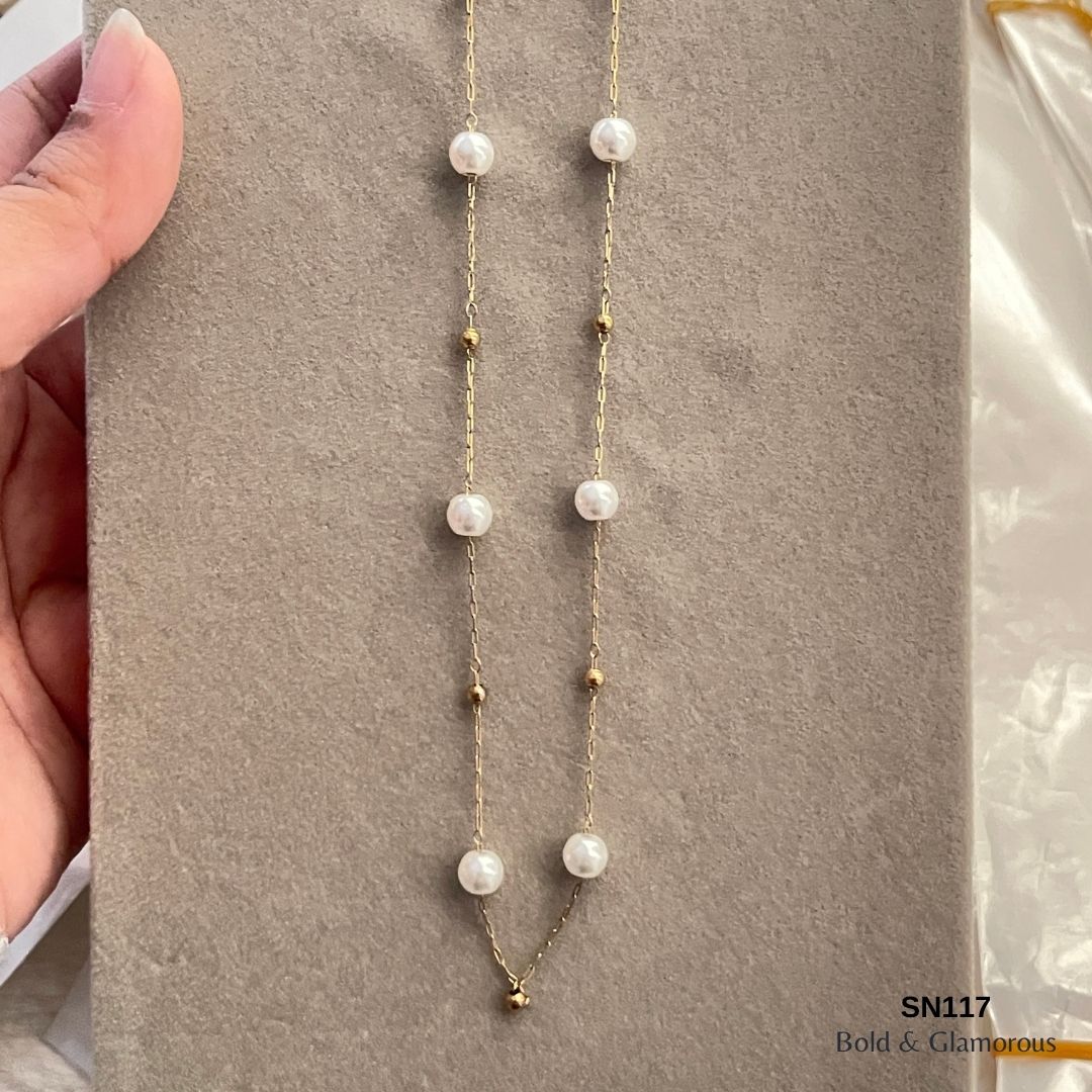Necklace | SN117 | Starry Pearl