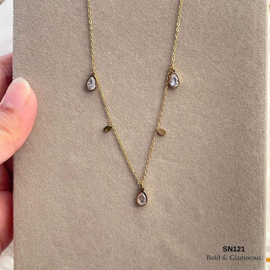 Necklace | SN121 | Water Drop