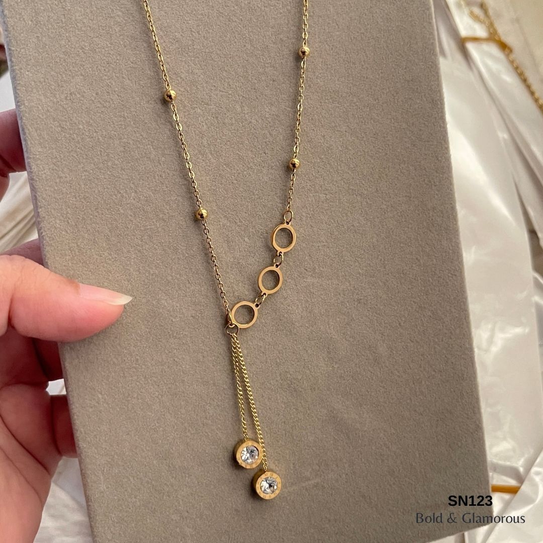 Necklace | SN123 | Roman Ring Tassel