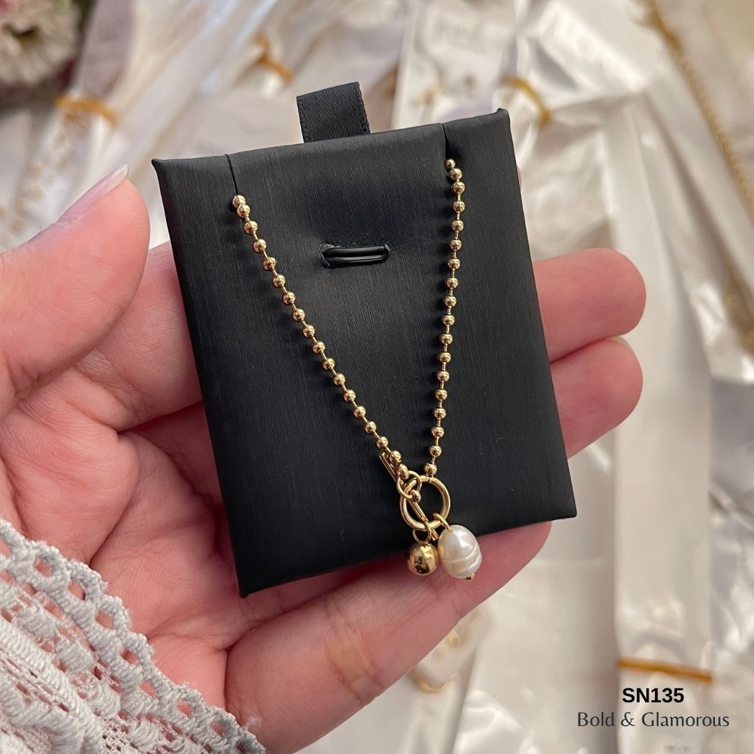Necklace | SN135 | Buckle Pearl