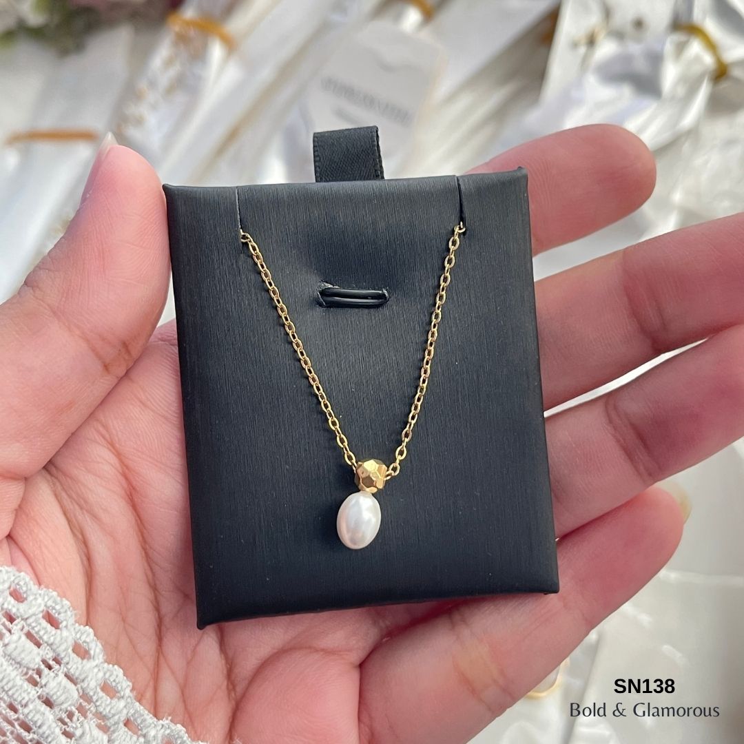 Necklace | SN138 | Drop Pearl