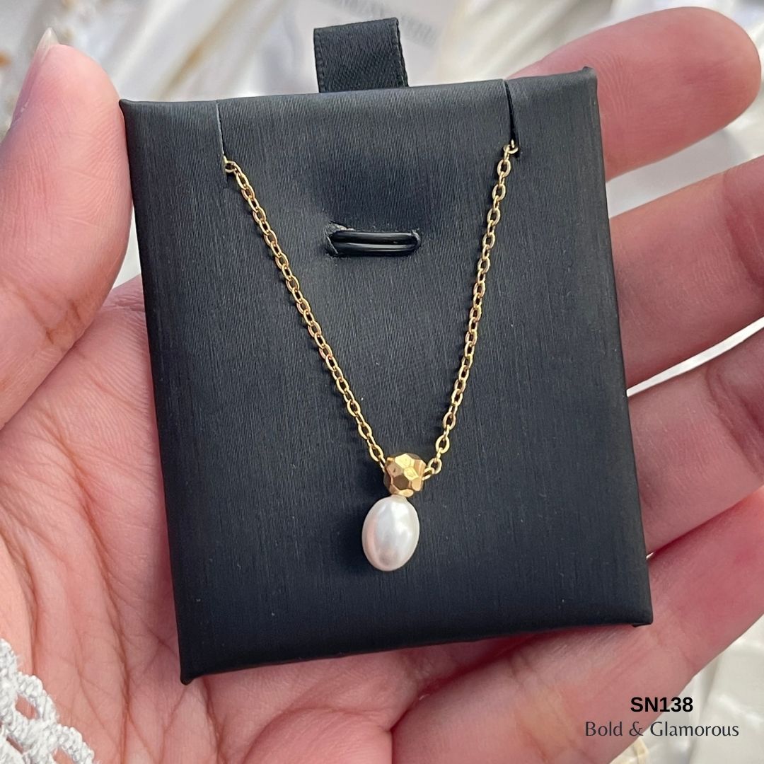 Necklace | SN138 | Drop Pearl
