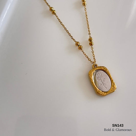 Necklace | SN143 | Vintage Flower