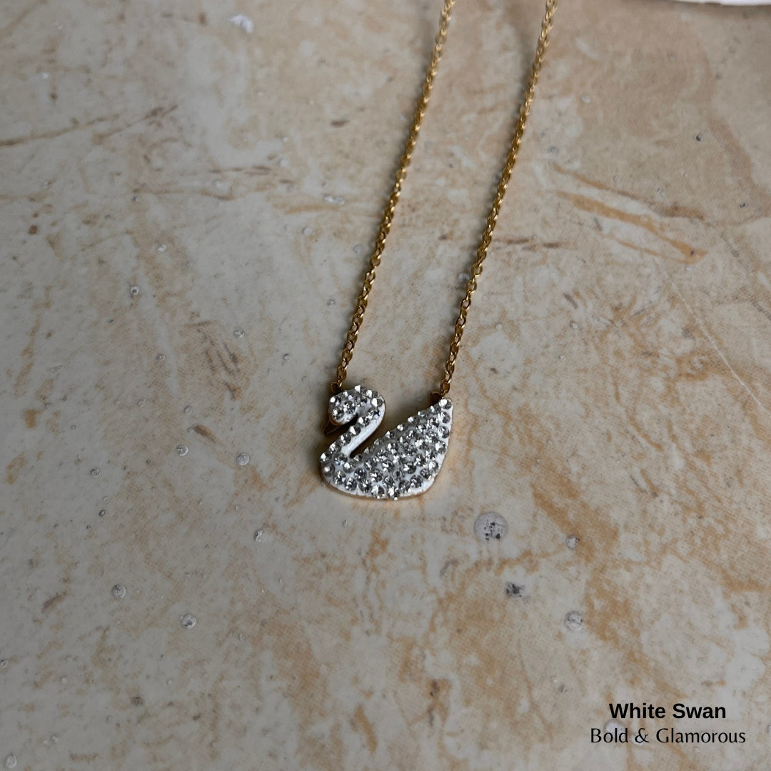 Necklace | SN184 | White Swan