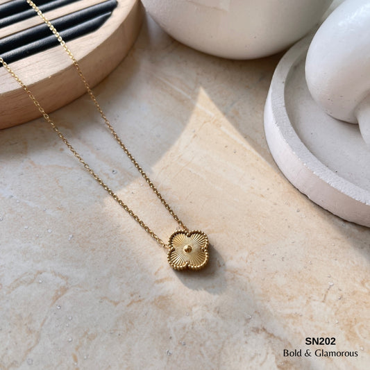 Necklace | SN202 | Four Leaf Clover