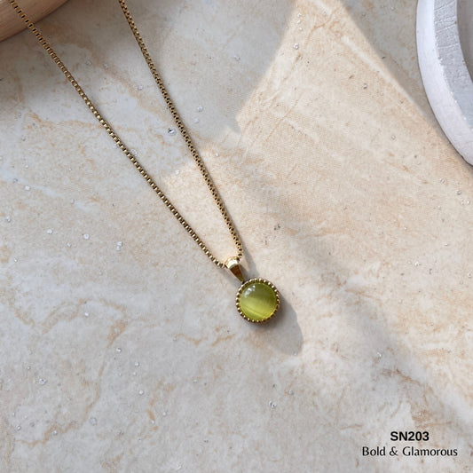 Necklace | SN203 | Lemon Halo