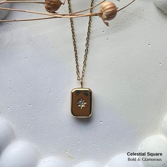 Necklace | SN214 | Celestial Square