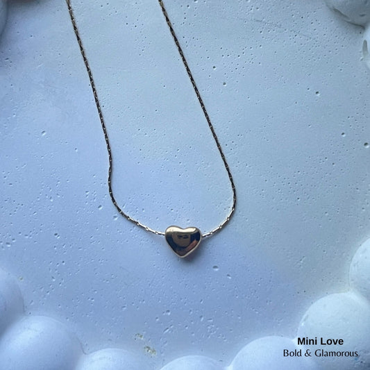 Necklace | SN216 | Mini Love | Gold