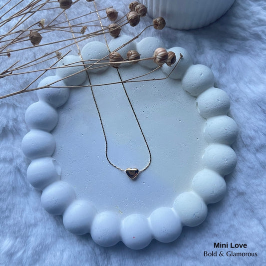 Necklace | SN216 | Mini Love | Gold