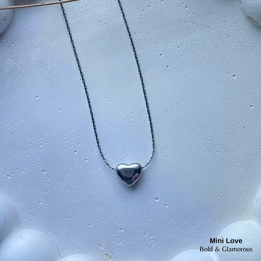 Necklace | SN216 | Mini Love | Silver