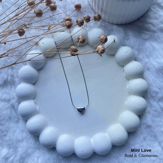 Necklace | SN216 | Mini Love | Silver