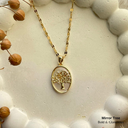 Necklace | SN232 | Mirror Tree
