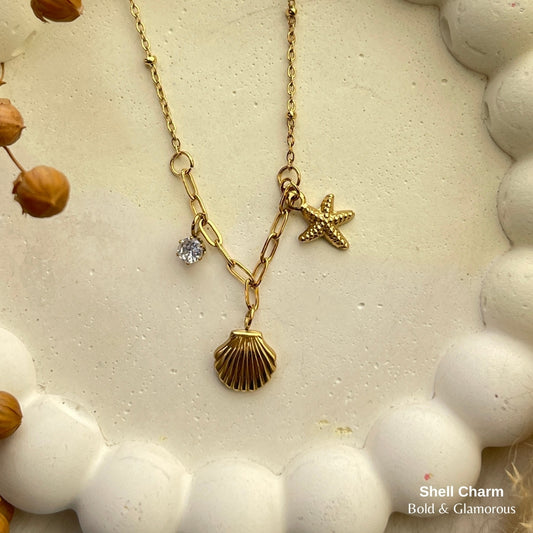Necklace | SN236 | Shell Charm
