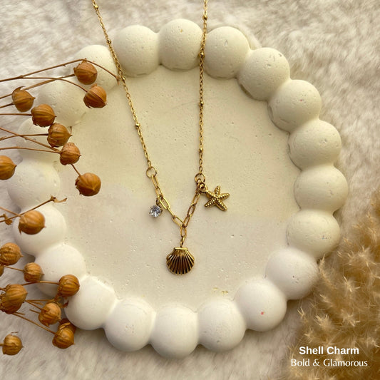 Necklace | SN236 | Shell Charm
