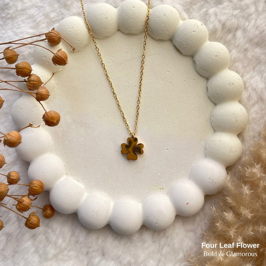 Necklace | SN243 | Four Leaf Flower