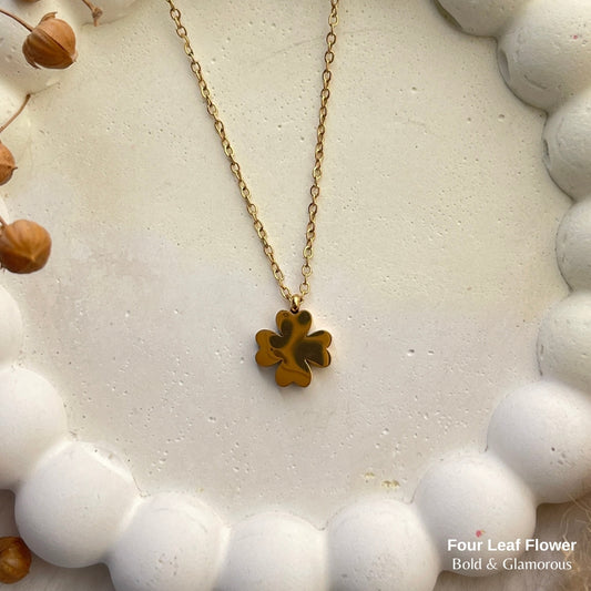Necklace | SN243 | Four Leaf Flower