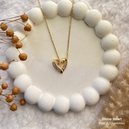 Necklace | SN244 | Stone Heart