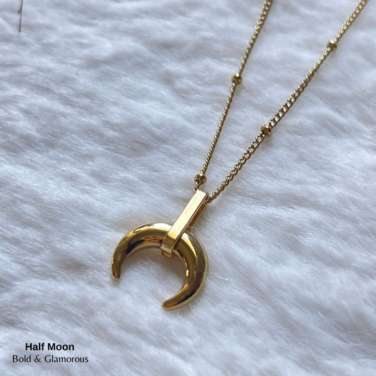 Necklace | SN269 | Half Moon