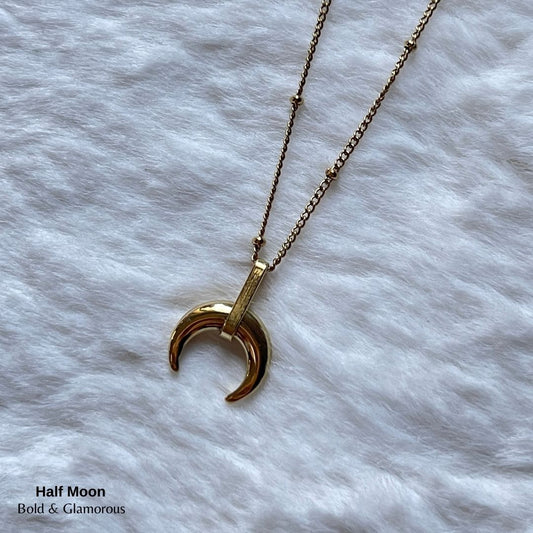 Necklace | SN269 | Half Moon