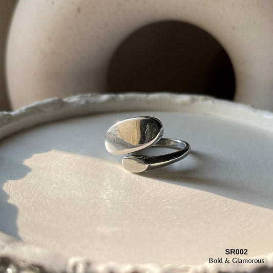 Statement Ring | SR002 | Silver