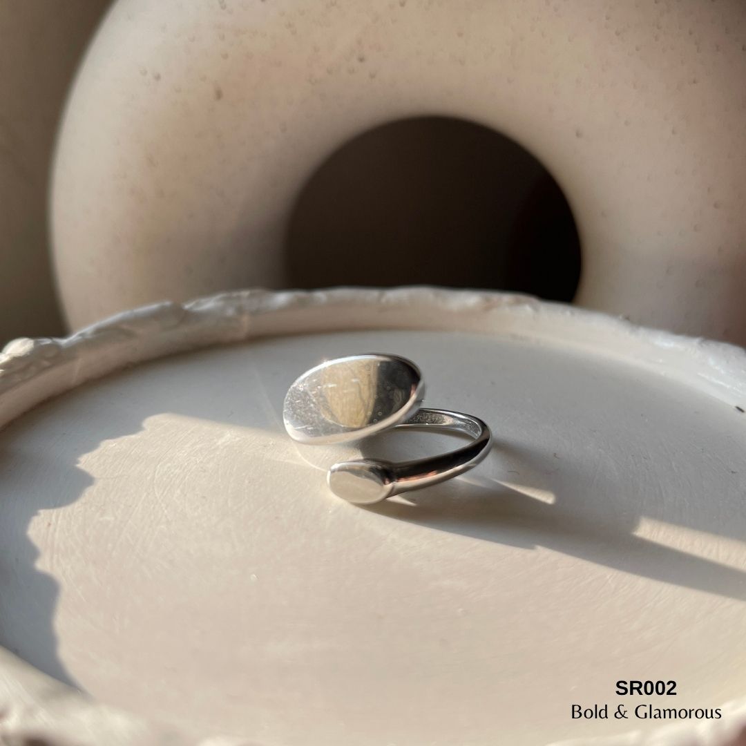 Statement Ring | SR002 | Silver